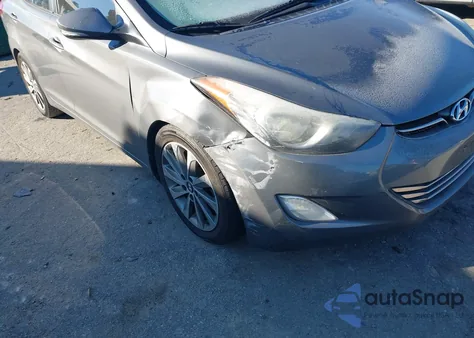 2013 Hyundai Elantra Gls from USA, damaged, VIN 5NPDH4AEXDH304442
